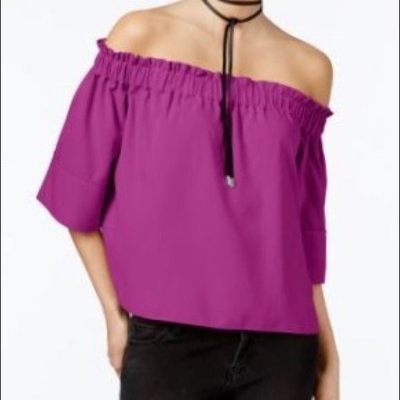 RACHEL Rachel Roy Tops - RACHEL Rachel Roy cold shoulder top